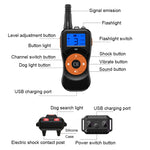 Smart Electronic Remote Control Dog Training Device Waterproof Pets Bark Stopper, For-One-Dog, For-Two-Dog