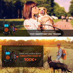 Electronic Remote Control Dog Training Device Pet Training Shock Collar, For-One-Dog, Receiver