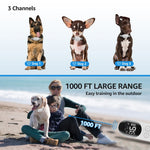 Smart Waterproof Shock Collar For Pets Remote Control Dog Training Device, For-One-Dog, For-Two-Dog