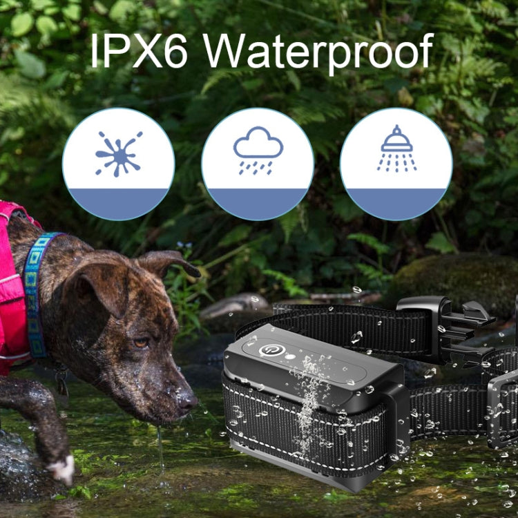 Pet Smart Electric Shock Training Waterproof Collar Dog Training Device, Receiver + Yellow Remote, Only Receiver