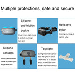 Pet Smart Electric Shock Training Waterproof Collar Dog Training Device, Receiver + Yellow Remote, Only Receiver