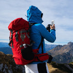 Flexible Climbing Backpack Buckle Retractable Pull Badges Reel Sports Keychain, Flexible