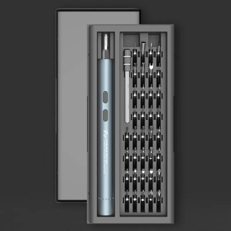 طقم مفكات كهربائية IFu 42 في 1 مع شحن USB سريع ومصباح عمل LED