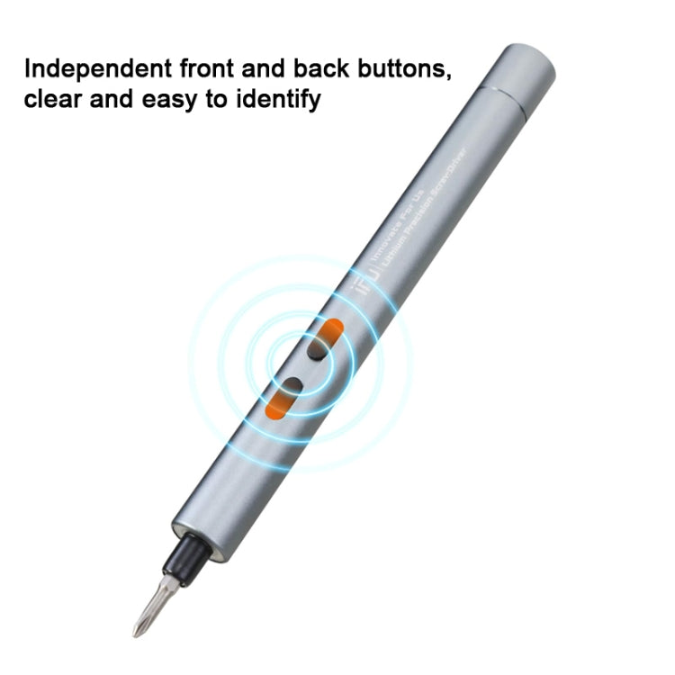 طقم مفكات كهربائية IFu 42 في 1 مع شحن USB سريع ومصباح عمل LED