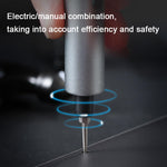 طقم مفكات كهربائية IFu 42 في 1 مع شحن USB سريع ومصباح عمل LED