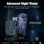 4K 4G Outdoor Track Camera Remote Mobile Phone Control To View Photos / Video At Any Time, HC-940Pro-Li