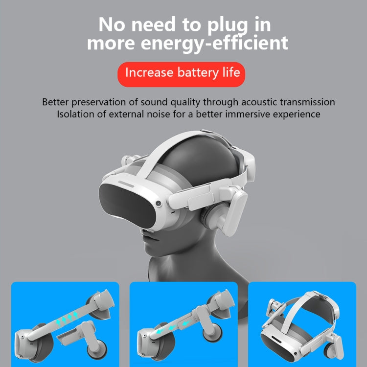 For PICO 4 / PICO 4 PRO Headset Audio Earmuffs Anti-interference VR Accessories, P2