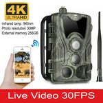HC-801Pro 4K 4G Outdoor Hunting Camera App Remote Mobile Phone Control To View Photos And Video At Any Time, EU Plug, US Plug, AU Plug