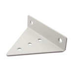 Load Bearing Invisible Triangle Bracket Wall Shelf Bracket With Screws, 140x130mm Black, 170x130mm Black, 230x170mm Black, 280x170mm Black, 140x130mm White, 170x130mm White, 230x170mm White, 280x170mm White