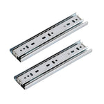 1 Pair Thickened Three Sections Ball Slide Mute Drawer Track Rail, 4 inch 10cm, 6 inch 16cm, 8 inch 20cm
