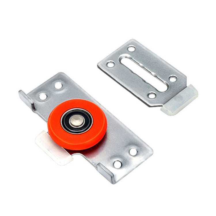 Closet Sliding Door Pulley Fittings Silent Sliding Door Accessories With 8 Screws, Pulley