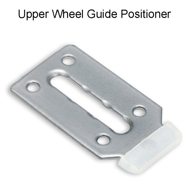 Closet Sliding Door Pulley Fittings Silent Sliding Door Accessories With 8 Screws, Pulley