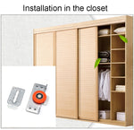 Closet Sliding Door Pulley Fittings Silent Sliding Door Accessories With 8 Screws, Pulley