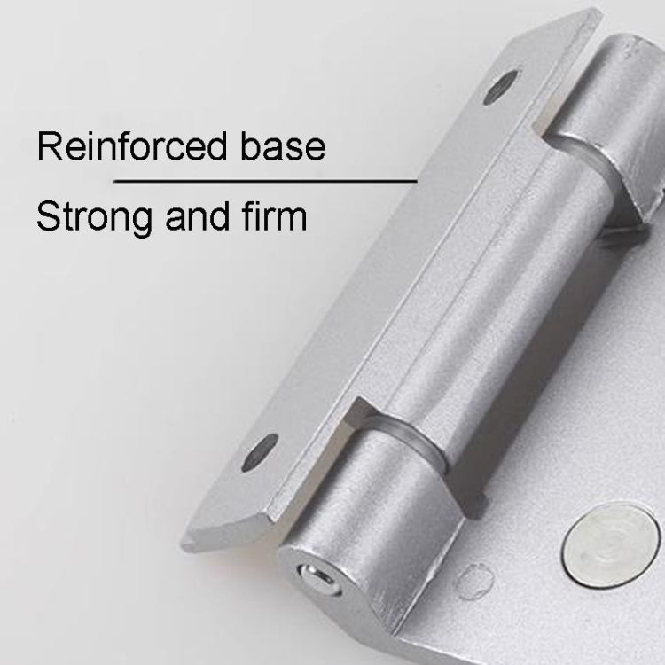 Glass Door Partition Hinge Furniture Housing Door Fittings, Space Aluminum, Rust Stainless Steel