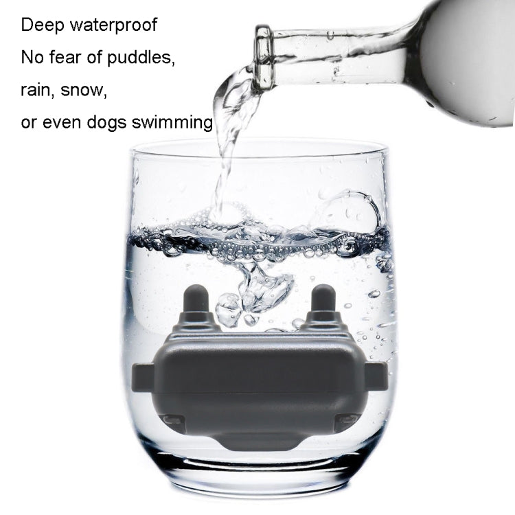 800 m Fernbedienung, Antibell-Hundetrainer, intelligentes Anti-Störungs-Vibrationshalsband, mit 1 Halsband, mit 2 Halsbändern, mit 3 Halsbändern