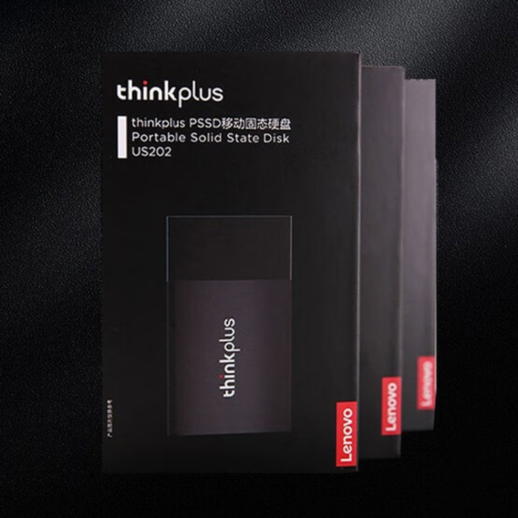 Lenovo Thinkplus US202 USB3.1 Compact And Portable Mobile Solid State Drive, 512G, 1T, 2T