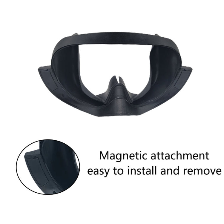 For Mate Quest Pro Eye Mask Light-blocking Magnetic Replacement Silicone Eye Cover VR Accessories