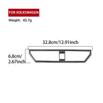 For Volkswagen Sagitar 2019-2023 2pcs /Set A Model Left-hand Drive Central Control Air Outlet Sticker