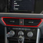 For Volkswagen Sagitar 2019-2023 Left-hand Drive Central Control Air Outlet Sticker