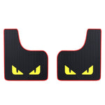 2pcs Car Tire Mud Flap Modification Plastic Anti-Splash Mud Flap, Sports, Cat Eye, Large Sports, Large Blank