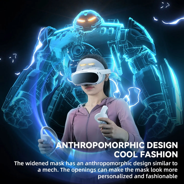 For PICO 4 Hibloks VR Glasses Face Cushion Protector Pad With Fan, 1pc PU Cotton, 2pcs PU Cotton, 1pc Ice Silk, 2pcs Ice Silk