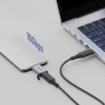 Micro B Male Adapter USB Link HDD Enclosure Interface Converter, USB Female Transfer, Type-C Female Transfer, USB Male Transfer, Type-C Male Transfer