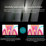 Rechargeable Ultrasonic Soft Bristle Electrical Toothbrushes Flosser 6 Gear With 4 Brushes