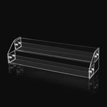 Acryl-Nagellack-Präsentationsständer, transparenter Leiterständer, Kosmetik- und ätherische Ölflaschenhalter, 2-, 3-, 4-, 5-, 6- und 7-lagig