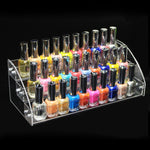 Acryl-Nagellack-Präsentationsständer, transparenter Leiterständer, Kosmetik- und ätherische Ölflaschenhalter, 2-, 3-, 4-, 5-, 6- und 7-lagig