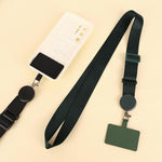 Mobile Phone Anti-lost Neck Strap Lanyard Detachable Hanging Chain, Black, Purple, Beige
