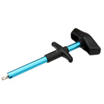 Aluminum Alloy Decoupler T-Shaped Fish Hook Remover Sea Fishing Equipment 24 X 7.5cm, Blue, Red, Gray, Blue+ Spring Rope, Red+ Spring Rope, Gray+Spring Rope