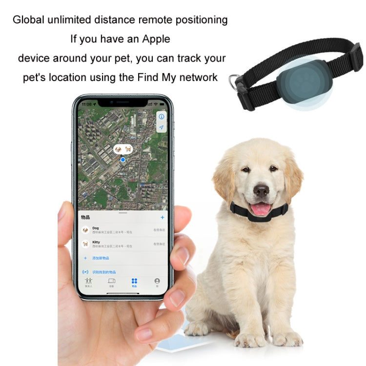 Mfi Certified Smart Pet Locator Protective Cover Silicone Collar