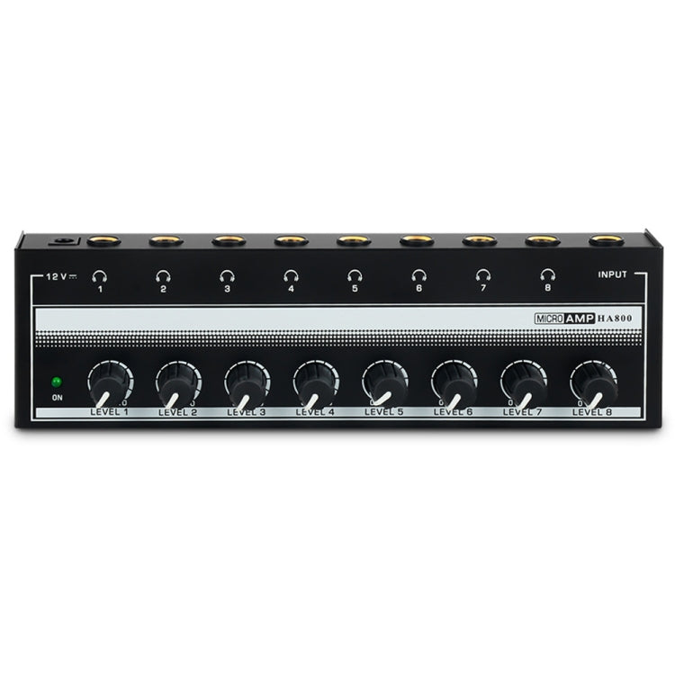 8-Channel Monitoring Multi-Channel Headphone Amplifier For Recording Studio, US Plug, HA800