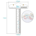 Plastic T-Square Ruler Learning Stationery Ruler