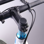 For AirTag 2nd Gen / AirTag 1st Gen Tracker Case Bicycle Hidden Headset Mount Anti-Theft Bike Locator Bracket Holder, Round, Beer Cover