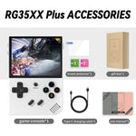 Console de jeu portable ANBERNIC RG35XX PLUS, écran IPS 3,5 pouces, compatible HDMI, 64 Go ou 64 Go + 128 Go