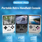 Console de jeu portable ANBERNIC RG35XX PLUS, écran IPS 3,5 pouces, compatible HDMI, 64 Go ou 64 Go + 128 Go