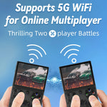 Console de jeu portable ANBERNIC RG35XX PLUS, écran IPS 3,5 pouces, compatible HDMI, 64 Go ou 64 Go + 128 Go