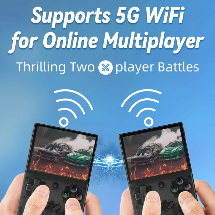 Console de jeu portable ANBERNIC RG35XX PLUS, écran IPS 3,5 pouces, compatible HDMI, 64 Go ou 64 Go + 128 Go