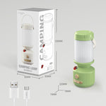 Tripolar Dimmable LED Bedside Night Light Camping Decorative Ambient Light