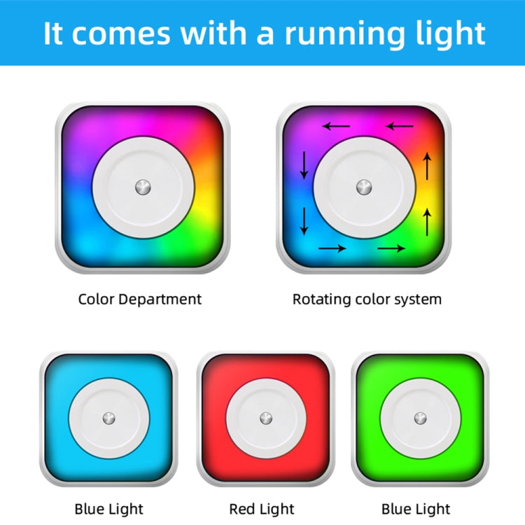 طابعة بلوتوث محمولة صغيرة بإضاءة RGB لطباعة المستندات والملصقات بدون حبر، مع 1 لفة ورق، مع 5 لفات ورق، مع 5 لفات ملصقات، مع 5 ورقات + 5 ملصقات + 3 ورقات ملونة