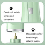 Multifunctional Pet Electric Shaver Cat And Dog Hair Clipper, 2-in-1 Green, 2-in-1 White, 3-in-1 Green, 3-in-1 White, 4-in-1 Green, 4-in-1 White