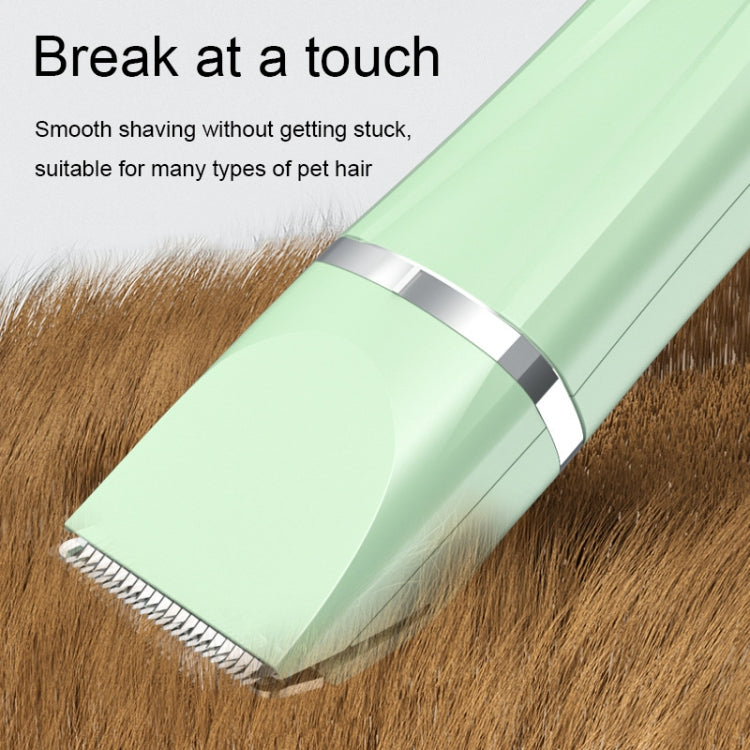 Multifunctional Pet Electric Shaver Cat And Dog Hair Clipper, 2-in-1 Green, 2-in-1 White, 3-in-1 Green, 3-in-1 White, 4-in-1 Green, 4-in-1 White