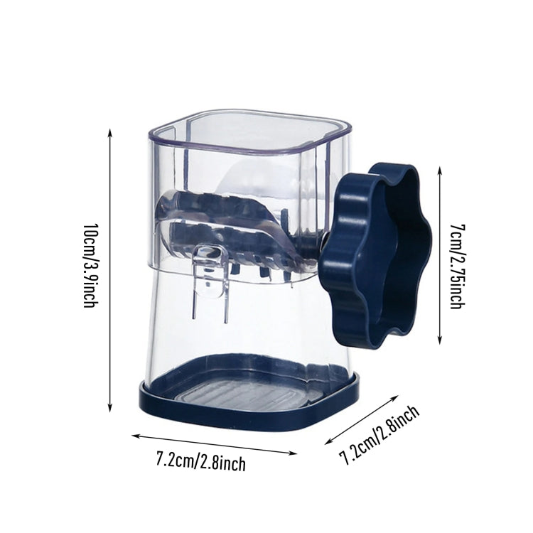 Nut Chocolate Manual Crusher Food Chopper Grinder for Making Toppings