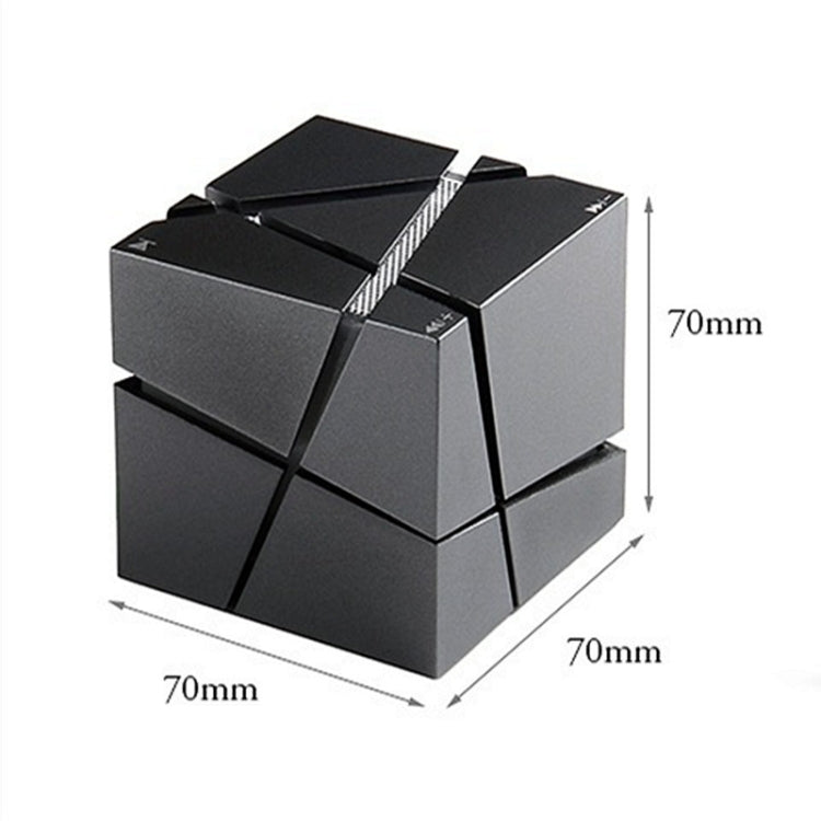 مكبر صوت بلوتوث ذكي صغير Qone Cube AI مع تحكم صوتي وإضاءة RGB، تحكم صوتي AI (أزرق)، تحكم صوتي AI (وردي)، تحكم صوتي AI (أسود)، تحكم صوتي AI (أبيض)