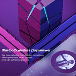 Qone Cube AI Smart Voice-Controlled Bluetooth Speaker RGB Light Mini Wireless Audio, AI Voice-Controlled (Blue), AI Voice-Controlled (Pink), AI Voice-Controlled (Black), AI Voice-Controlled (White)