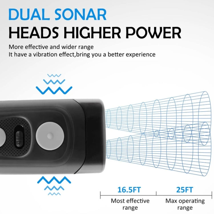 Ultrasonic Dog Repeller Stop Barker Pet Trainer, PU60