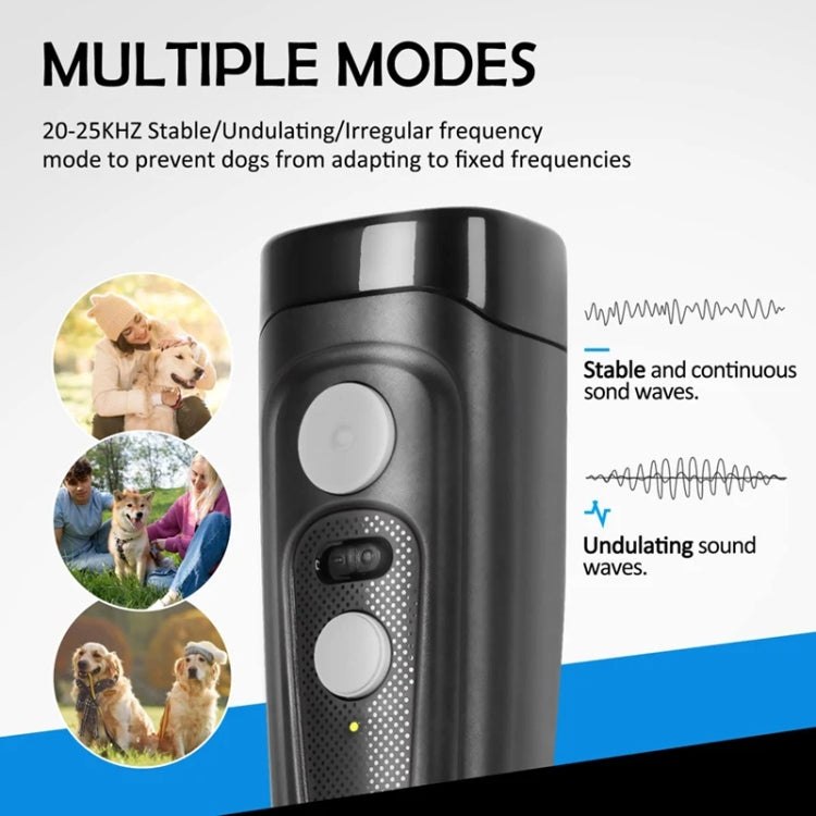 Ultrasonic Dog Repeller Stop Barker Pet Trainer, PU60