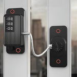 Children Window Safety Lock Limited Positioning Password Refrigerator Lock, 3-digit Password