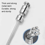 Children Window Safety Lock Limited Positioning Password Refrigerator Lock, 3-digit Password